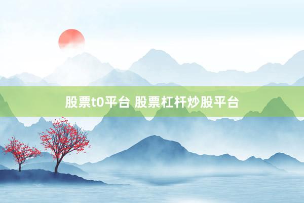 股票t0平台 股票杠杆炒股平台