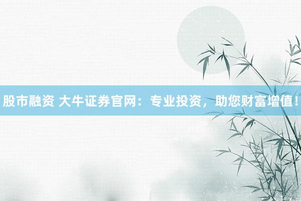 股市融资 大牛证券官网：专业投资，助您财富增值！